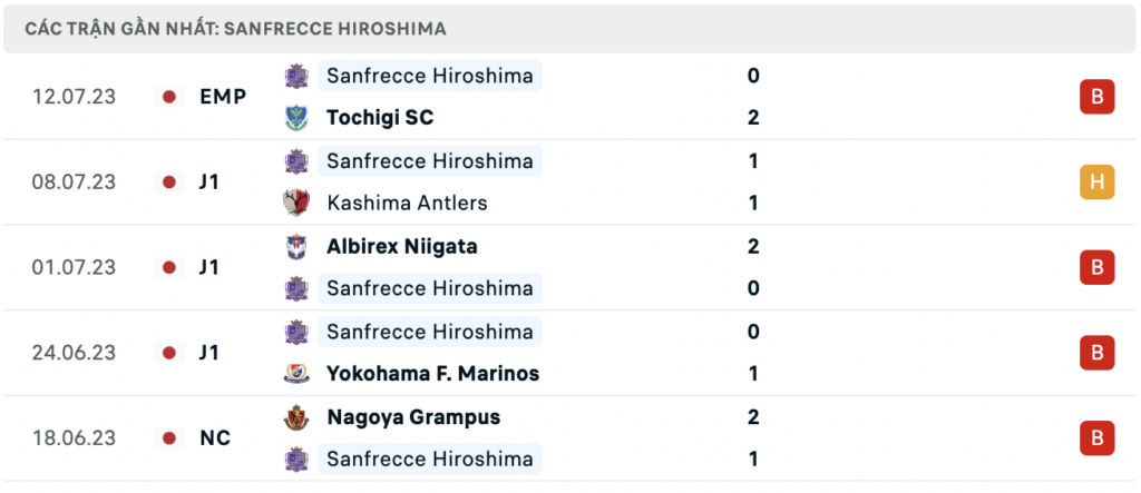 Soi kèo bóng đá Sanfrecce Hiroshima vs Yokohama FC, 16h00 ngày 16/07: Chấm dứt ngày buồn